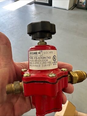 Garmin Red and Black Adjustable Regulator